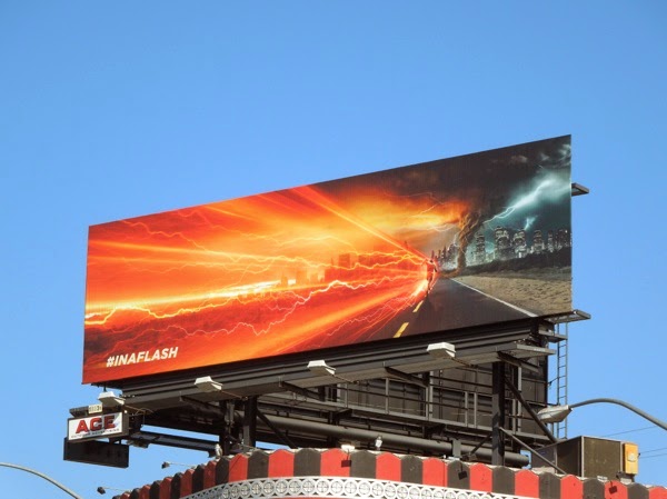 of Steel movie billboards,